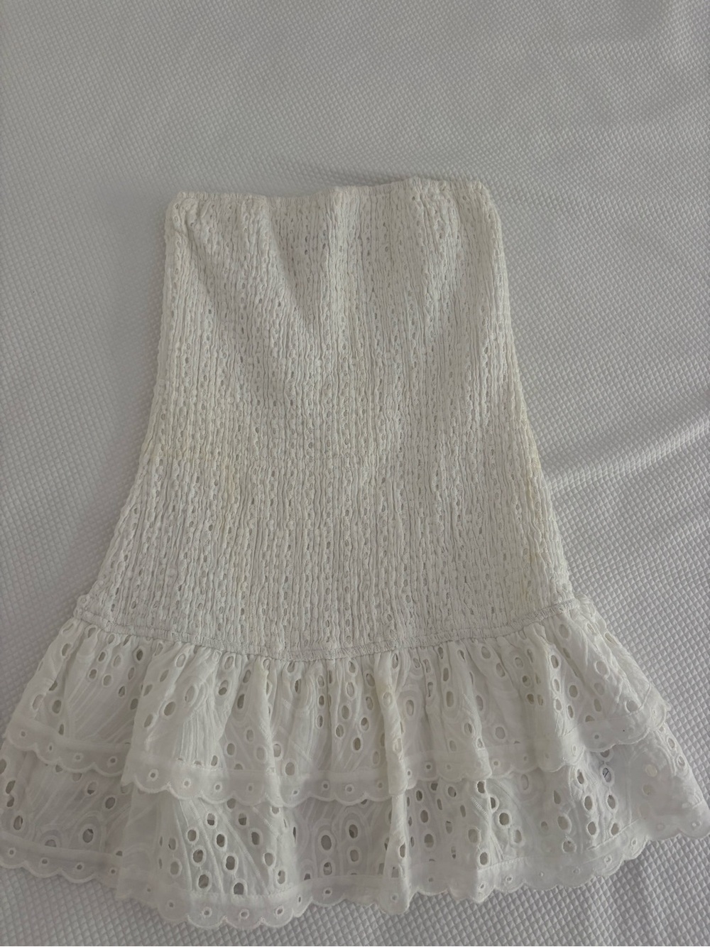 Editked strapless mini dress